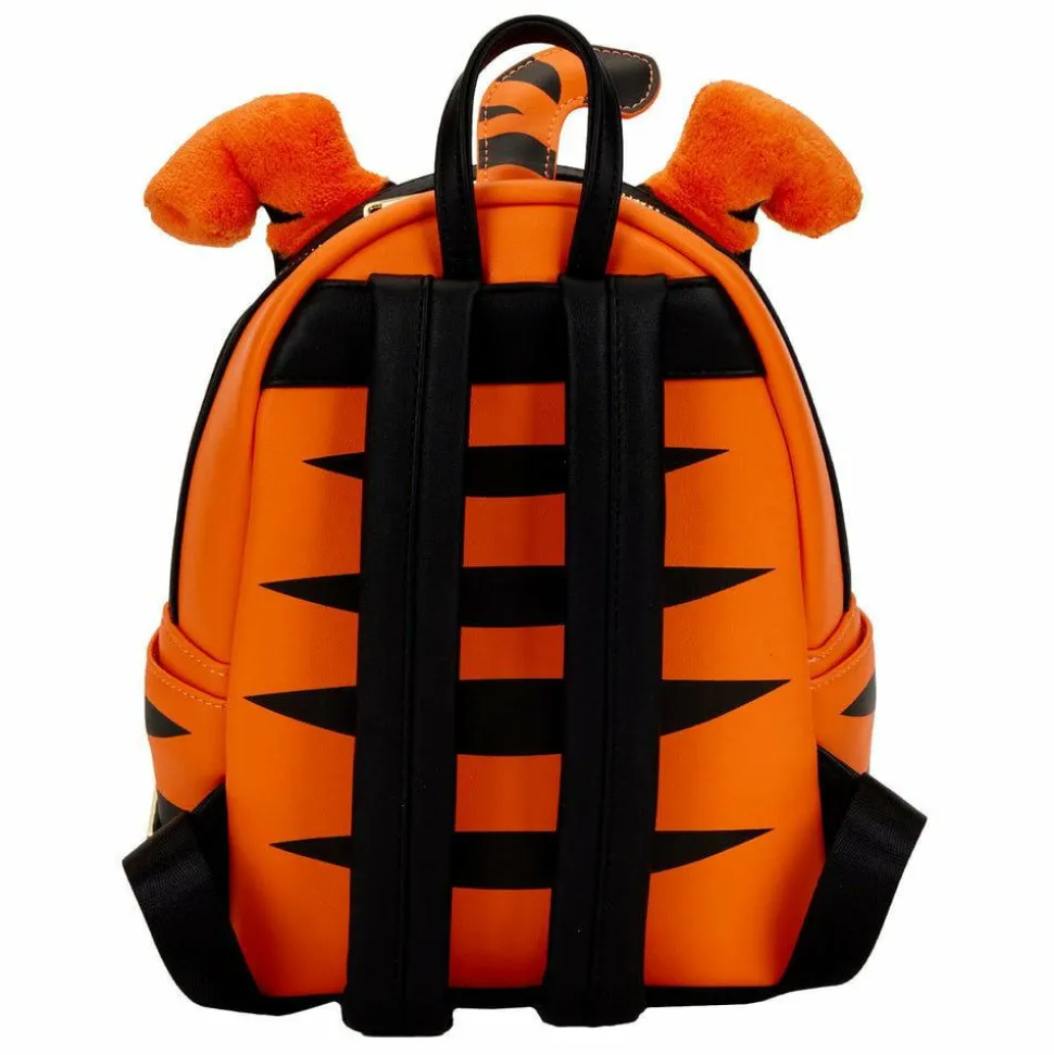 Winnie the Pooh - Tigger Cosplay 10” Faux Leather Mini Backpack