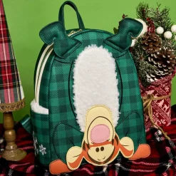 Winnie the Pooh - Tigger Winter Pajamas 10" Faux Leather Mini Backpack