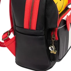 Winnie the Pooh - Vampire Pooh Cosplay 10” Faux Leather Mini Backpack