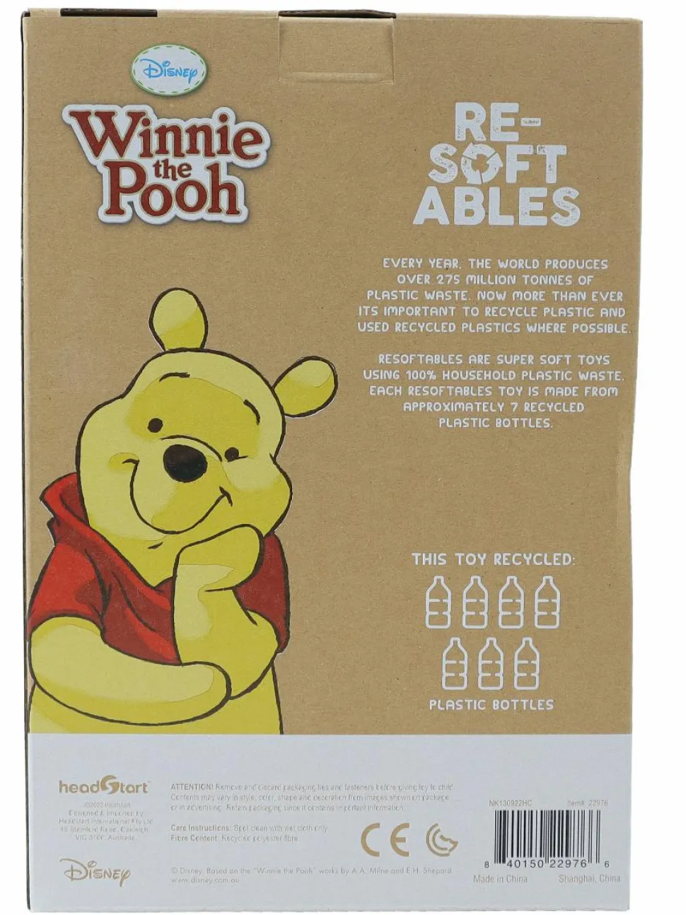 Winnie the Pooh - Winnie the Pooh Re-Softables 10" Plush