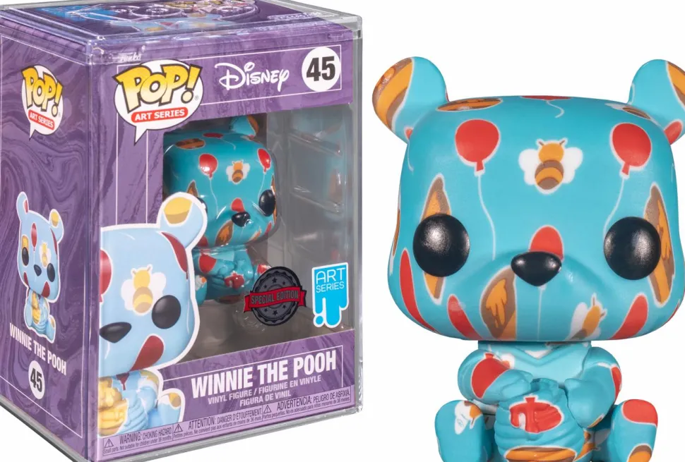 Winnie The Pooh - Winnie The Pooh Artist Series Pop! Vinyl Figure with Pop! Protector