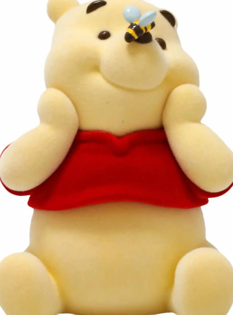 Winnie the Pooh - Winnie the Pooh Flocked 4" Vinyl Figure
