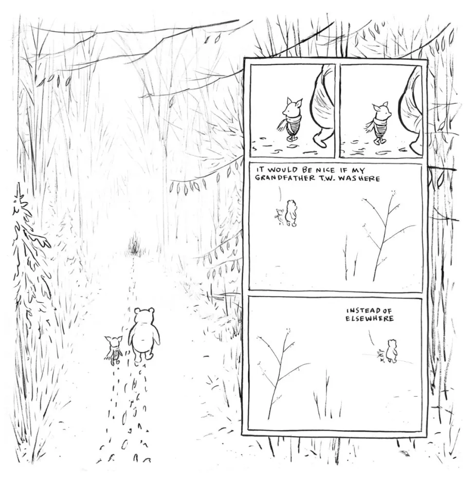 Winnie the Pooh - Winnie the Pooh by Travis Dandro Hardcover Book