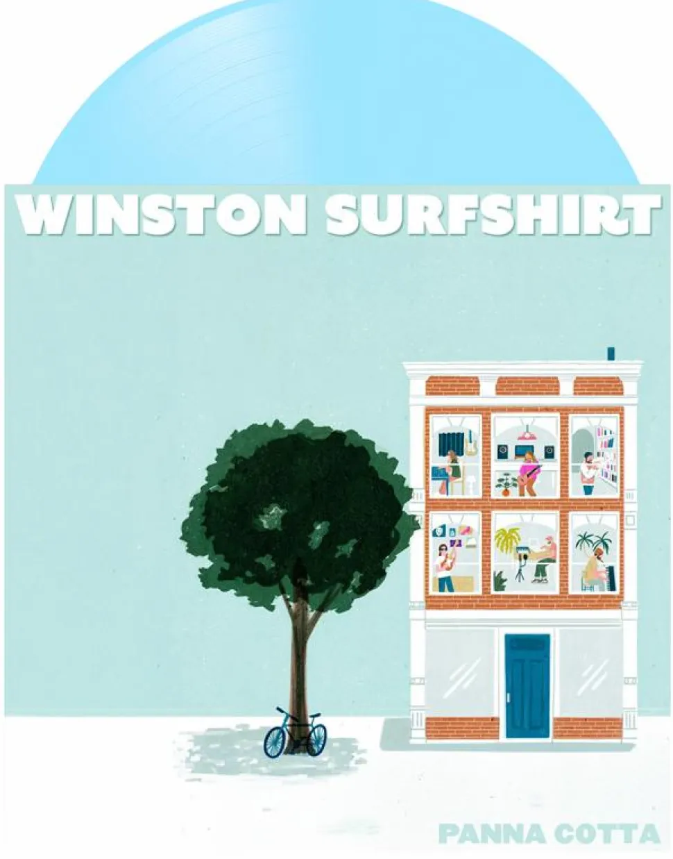 Winston Surfshirt - Panna Cotta 2xLP Vinyl Record (Baby Blue Coloured Vinyl)