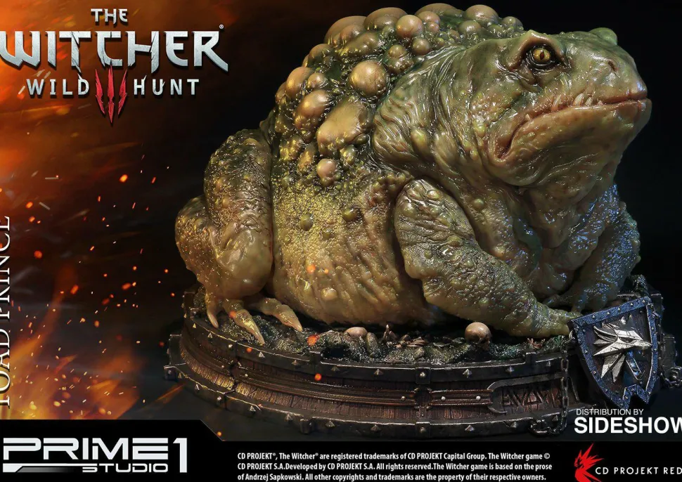 Witcher 3: Wild Hunt - Toad Prince of Oxenfurt 13” Statue