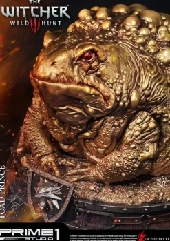 Witcher 3: Wild Hunt - Toad Prince of Oxenfurt Gold Version 13” Statue