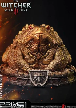 Witcher 3: Wild Hunt - Toad Prince of Oxenfurt Gold Version 13” Statue