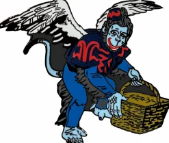 Wizard of Oz - Flying Monkey Enamel Pin