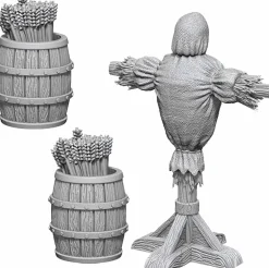 WizKids - Archery Range Deep Cuts Unpainted Miniature Figure Accessory Pack
