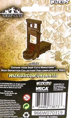 Wizkids - Guillotine Deep Cuts Unpainted Miniature Figure Accessory Pack