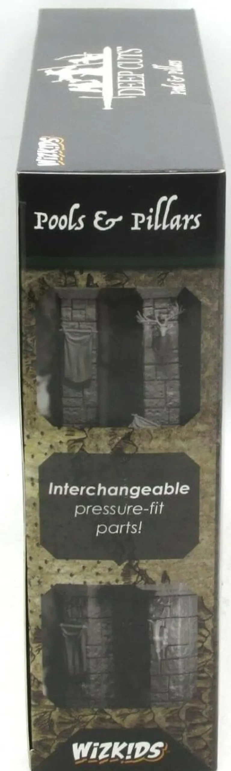 WizKids - Pools & Pillars Deep Cuts Unpainted Miniature Figure Accessory Pack