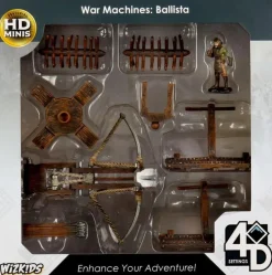 WizKids - War Machines: Ballista 4D Settings Pre-Painted Miniature Figure Accessory Pack