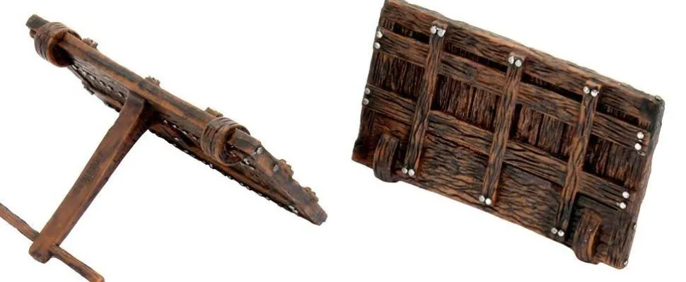 WizKids - War Machines: Ballista 4D Settings Pre-Painted Miniature Figure Accessory Pack