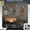 WizKids - War Machines: Battering Ram 4D Settings Pre-Painted Miniature Figure Accessory Pack