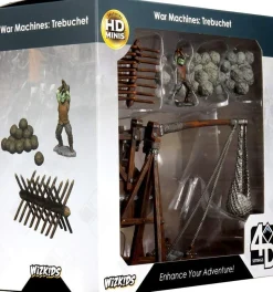 WizKids - War Machines: Trebuchet 4D Settings Pre-Painted Miniature Figure Accessory Pack