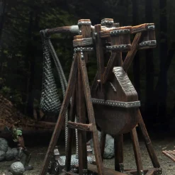 WizKids - War Machines: Trebuchet 4D Settings Pre-Painted Miniature Figure Accessory Pack