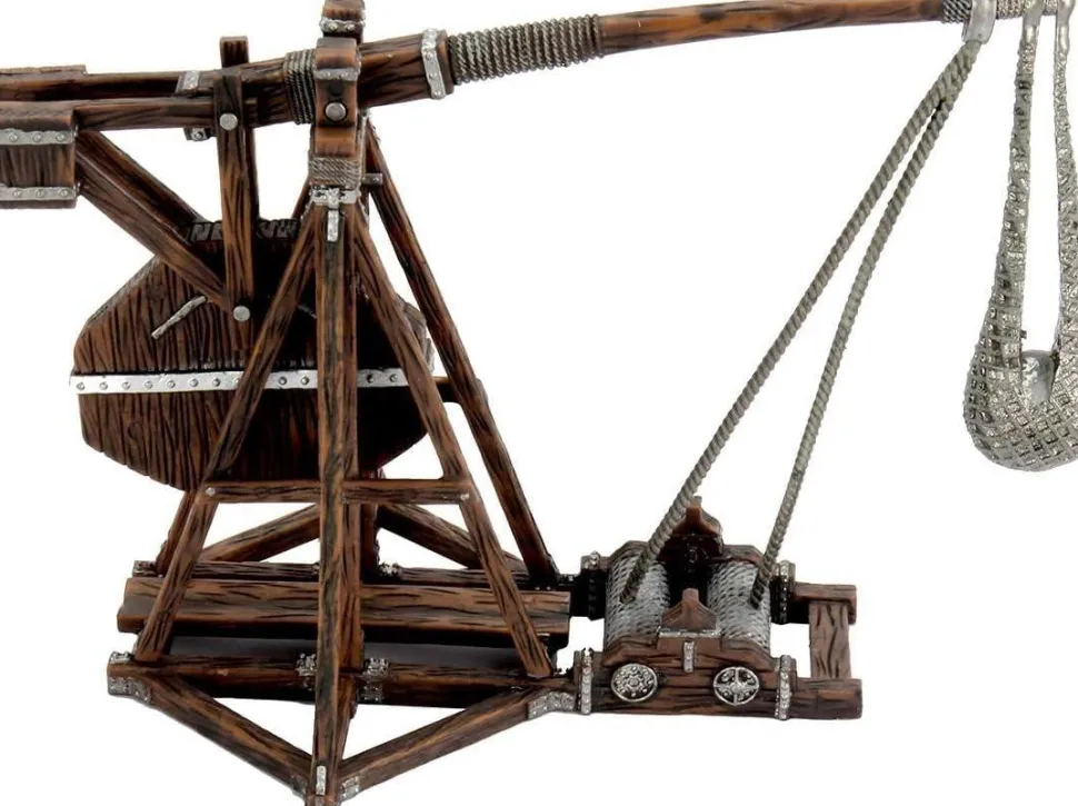 WizKids - War Machines: Trebuchet 4D Settings Pre-Painted Miniature Figure Accessory Pack