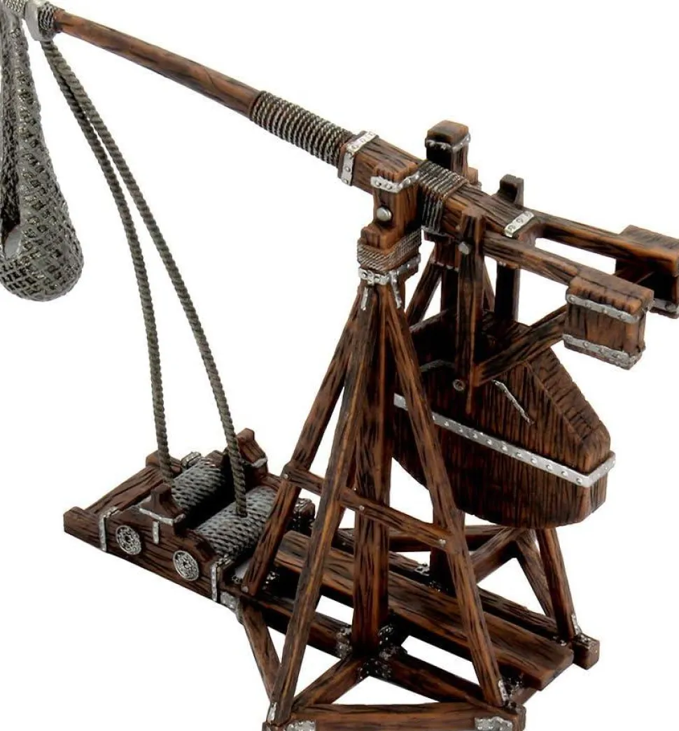 WizKids - War Machines: Trebuchet 4D Settings Pre-Painted Miniature Figure Accessory Pack