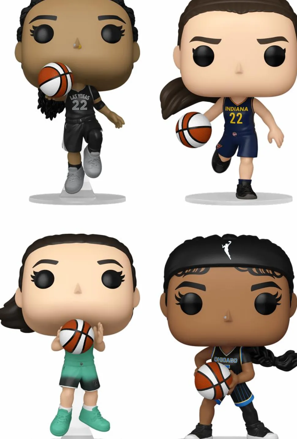 WNBA Basketball - We Got Next Pop! Vinyl Bundle (Set of 4)