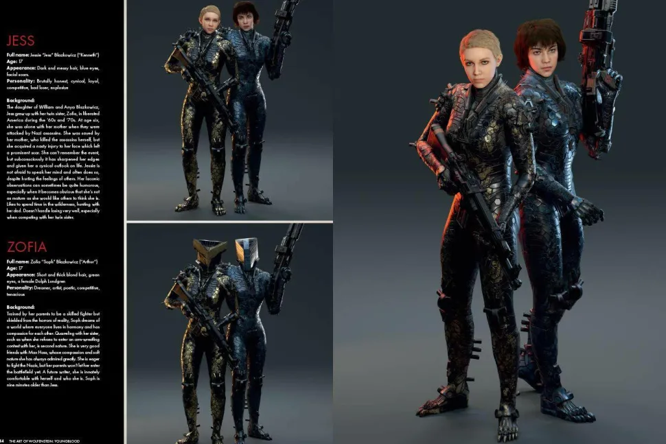 Wolfenstein: Youngblood - The Art of Wolfenstein: Youngblood Hardcover Book