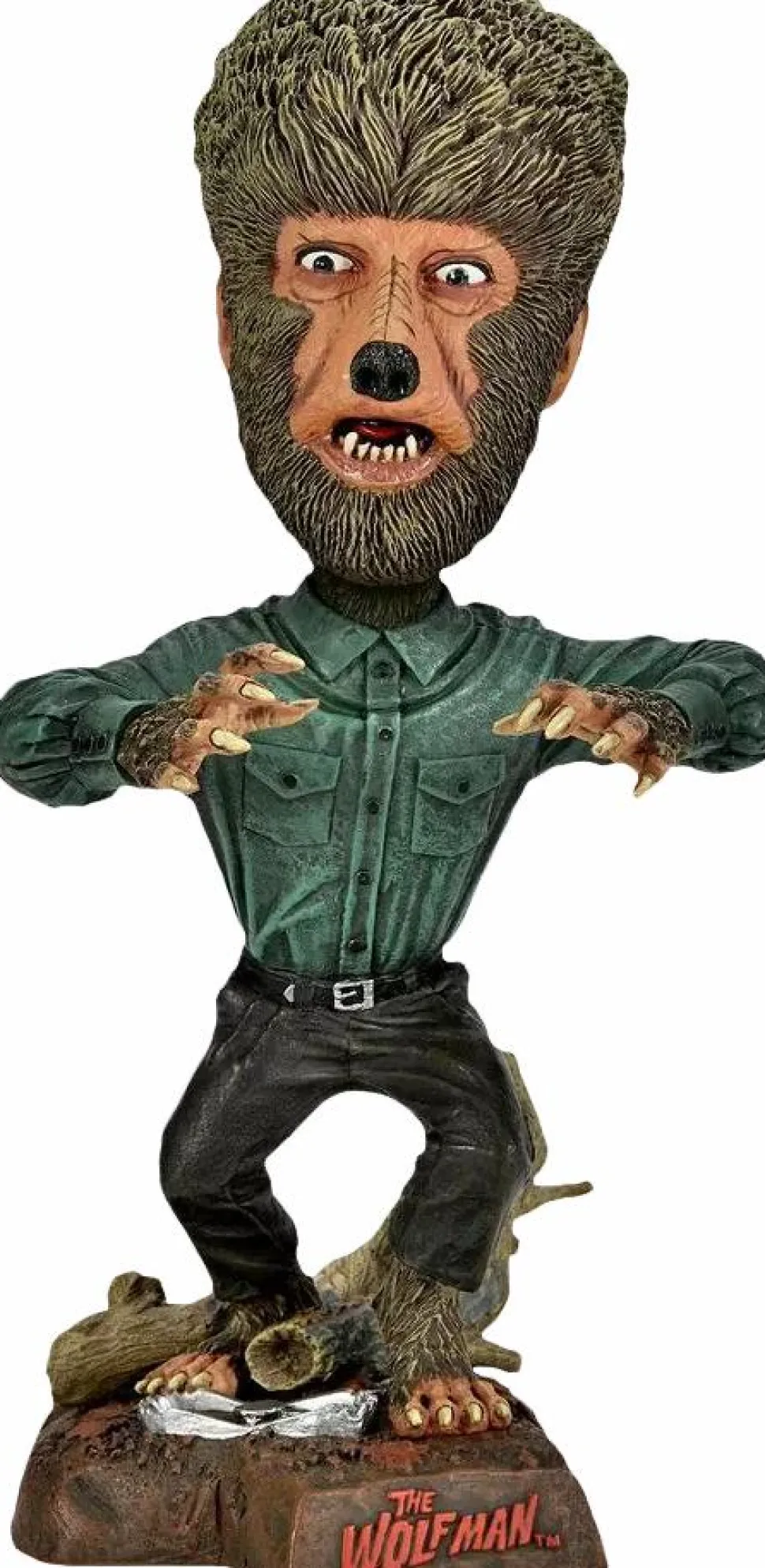 Wolfman (1941) - Wolfman Head Knocker Resin Bobble Head