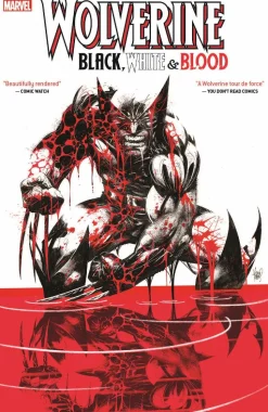 Wolverine - Black, White & Blood Trade Paperback Book