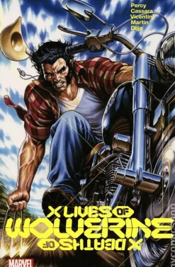 Wolverine - X Lives/X Deaths of Wolverine Hardcover Book (Mark Brooks DM Variant Cover)