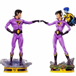 Wonder Twins - Zan, Jayna & Gleek 1/10th Scale Statue 2-Pack (2021 CCXP Exclusive)