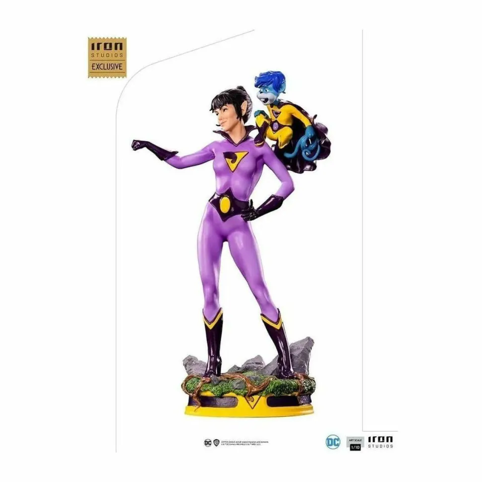 Wonder Twins - Zan, Jayna & Gleek 1/10th Scale Statue 2-Pack (2021 CCXP Exclusive)