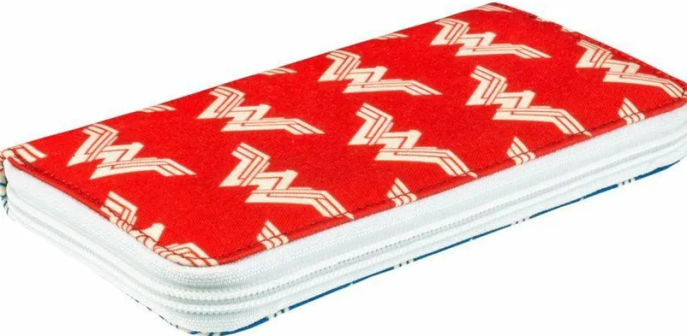 Wonder Woman (2017) - Red & Blue Logo Clutch Wallet