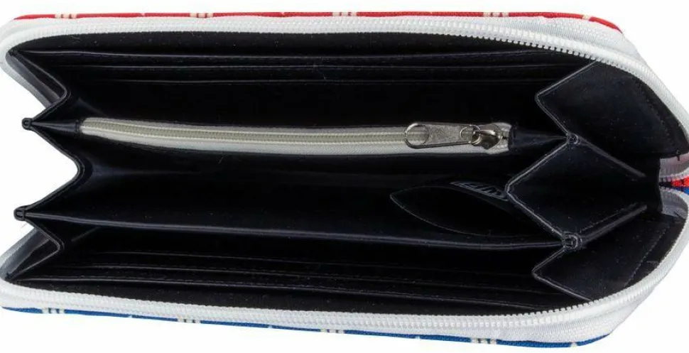 Wonder Woman (2017) - Red & Blue Logo Clutch Wallet