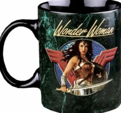 Wonder Woman (2017) - Sword Drawn Black Coffee Mug