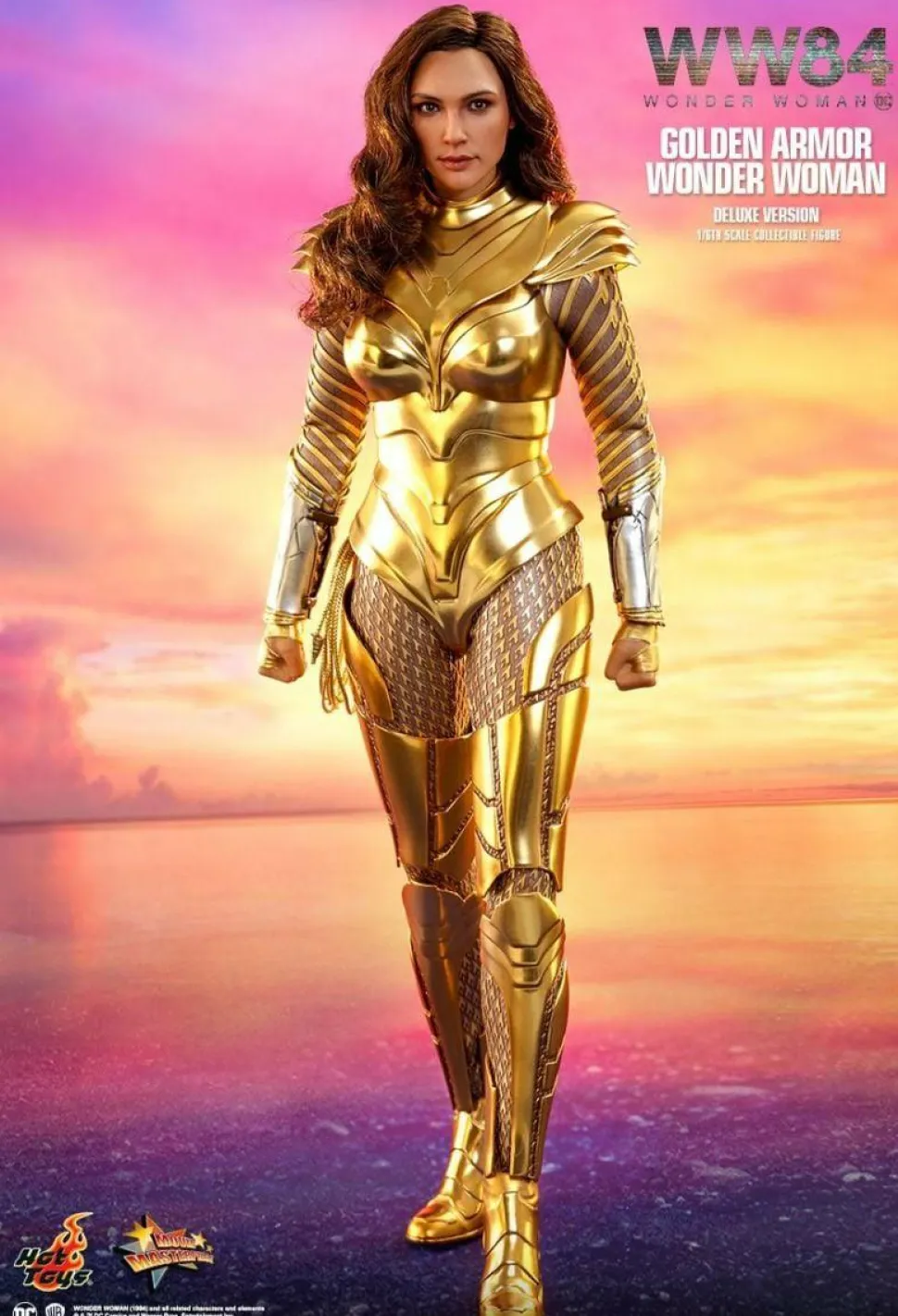 Wonder Woman 1984 - Wonder Woman in Golden Armour Deluxe 1/6th Scale Hot Toys Action Figure