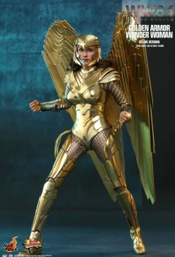 Wonder Woman 1984 - Wonder Woman in Golden Armour Deluxe 1/6th Scale Hot Toys Action Figure