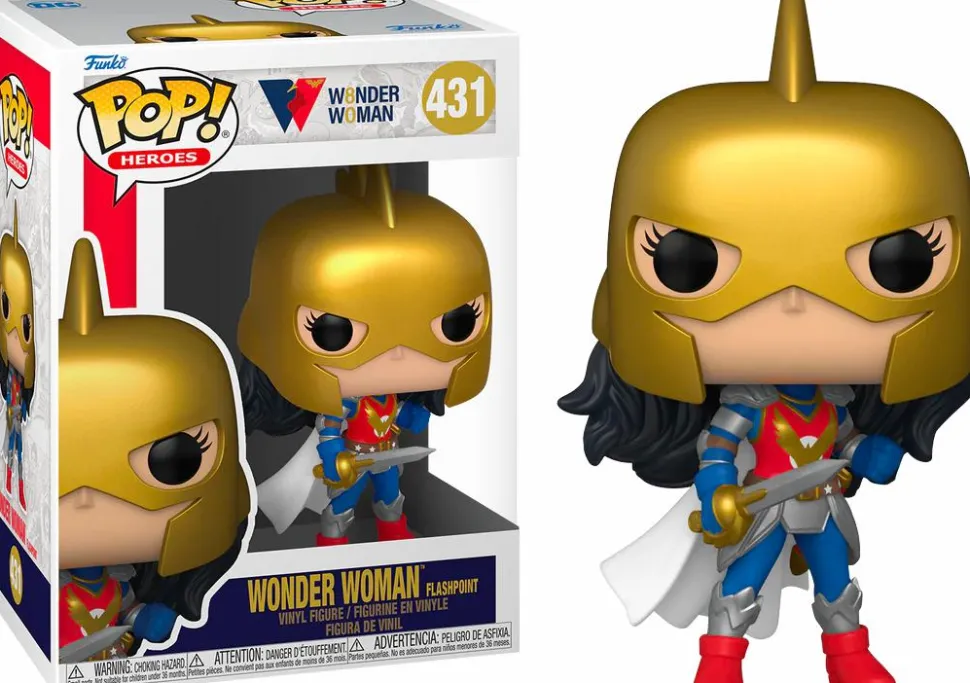 Wonder Woman - Wonder Woman Flashpoint 80th Anniversary Pop! Vinyl Figure