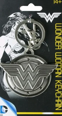 Wonder Woman - Wonder Woman Logo Pewter Keychain