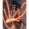 Wonder Woman - Wonder Woman Fine Art Print by Jeehyung Lee