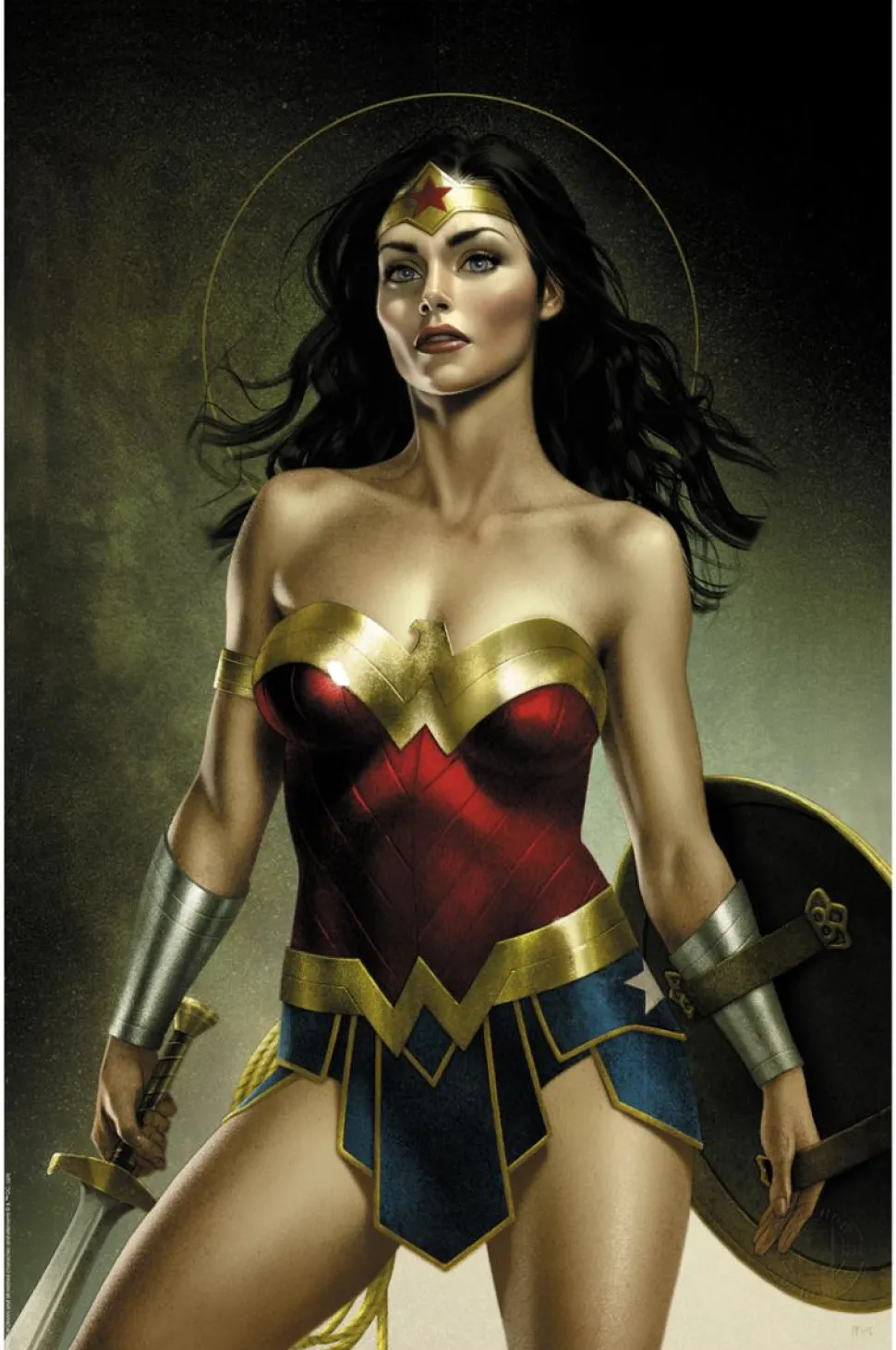Wonder Woman - Wonder Woman #760 Variant Cover Fine Art Print by Joshua Middleton