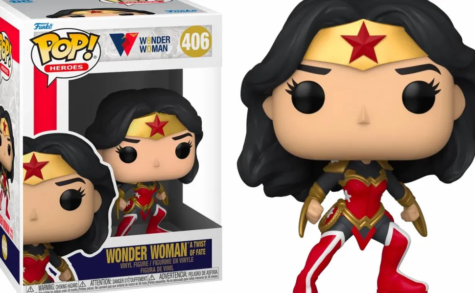 Wonder Woman - Wonder Woman Twist of Fate 80th Anniversary Pop! Vinyl Figure
