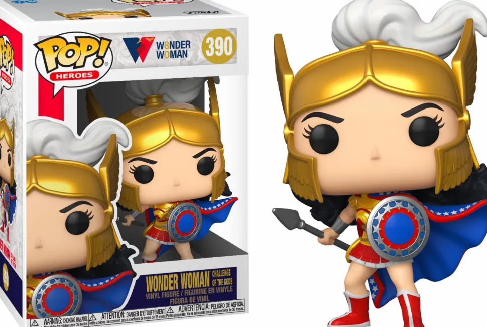 Wonder Woman - Wonder Woman Challenge of the Gods 80th Anniversary Pop! Vinyl Figure