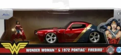 Wonder Woman - Wonder Woman & 1972 Pontiac Firebird Hollywood Rides 1/32 Scale Die-Cast Vehicle Replica