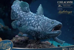 Wonders of the Wild - Coelacanth & Fossil Deluxe 7” Statue