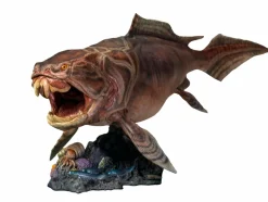Wonders of the Wild - Dunkleosteus & Fossil Deluxe 16” Statue