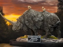 Wonders of the Wild - Elasmotherium Rhino (Black Version) 5” Statue