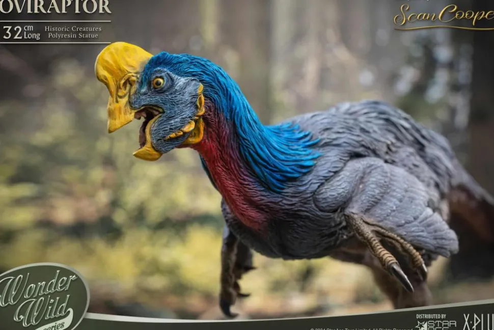 Wonders of the Wild - Oviraptor 12" Statue