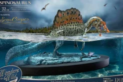 Wonders of the Wild - Spinosaurus & Fossil Deluxe 7” Statue
