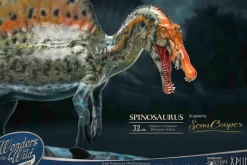 Wonders of the Wild - Spinosaurus & Fossil Deluxe 7” Statue