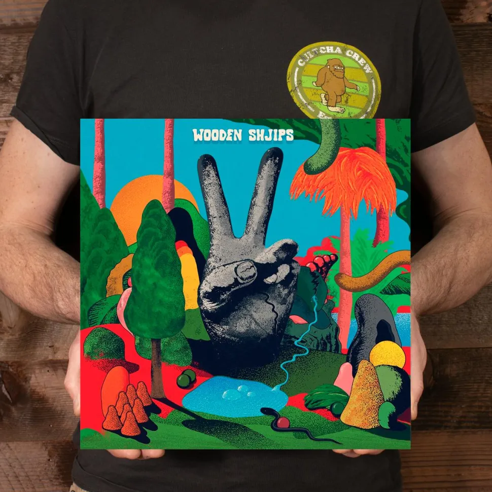 Wooden Shjips - V. LP Vinyl Record (Red Coloured Vinyl)