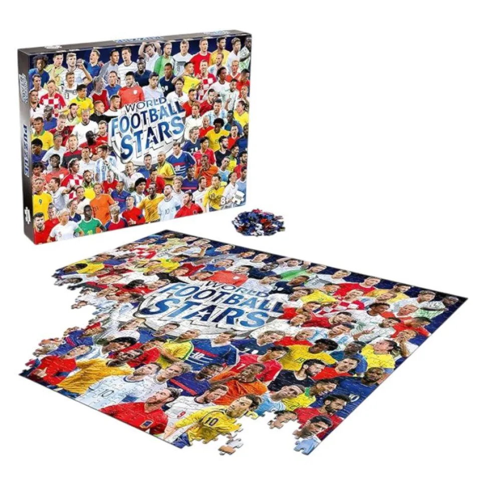 World Football Stars - 1000 Piece Jigsaw Puzzle