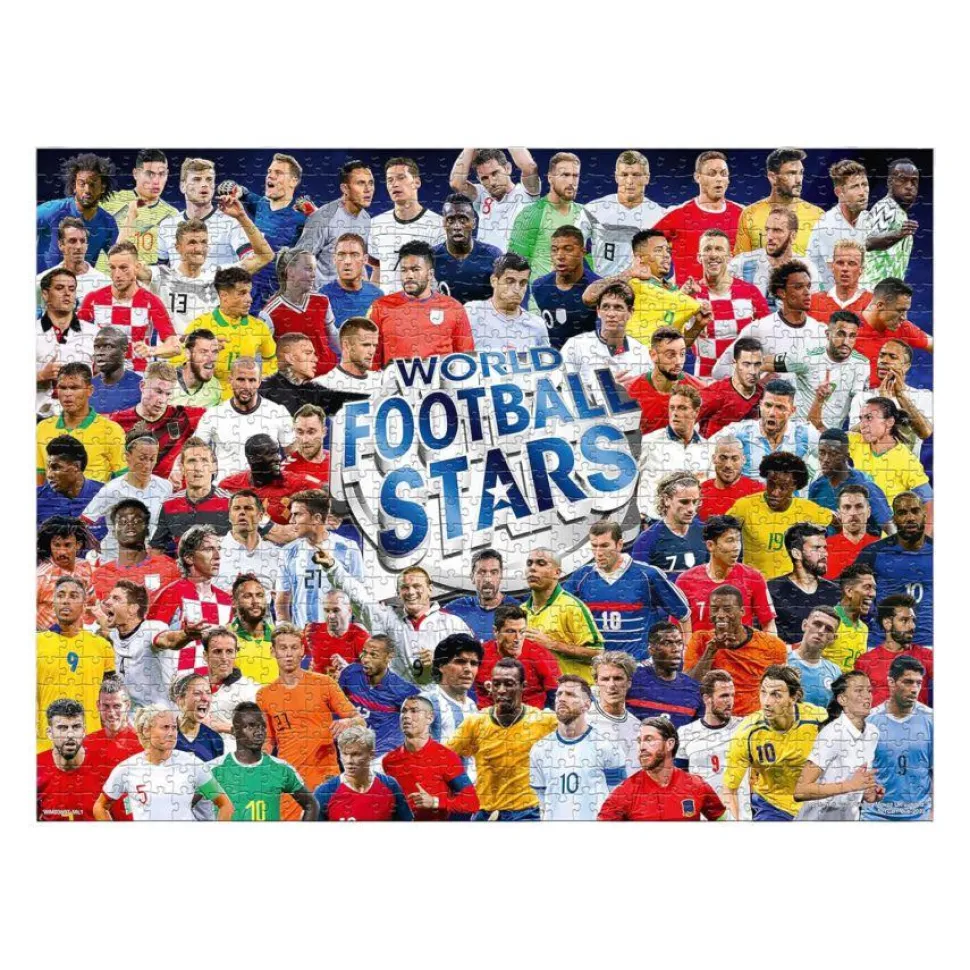 World Football Stars - 1000 Piece Jigsaw Puzzle